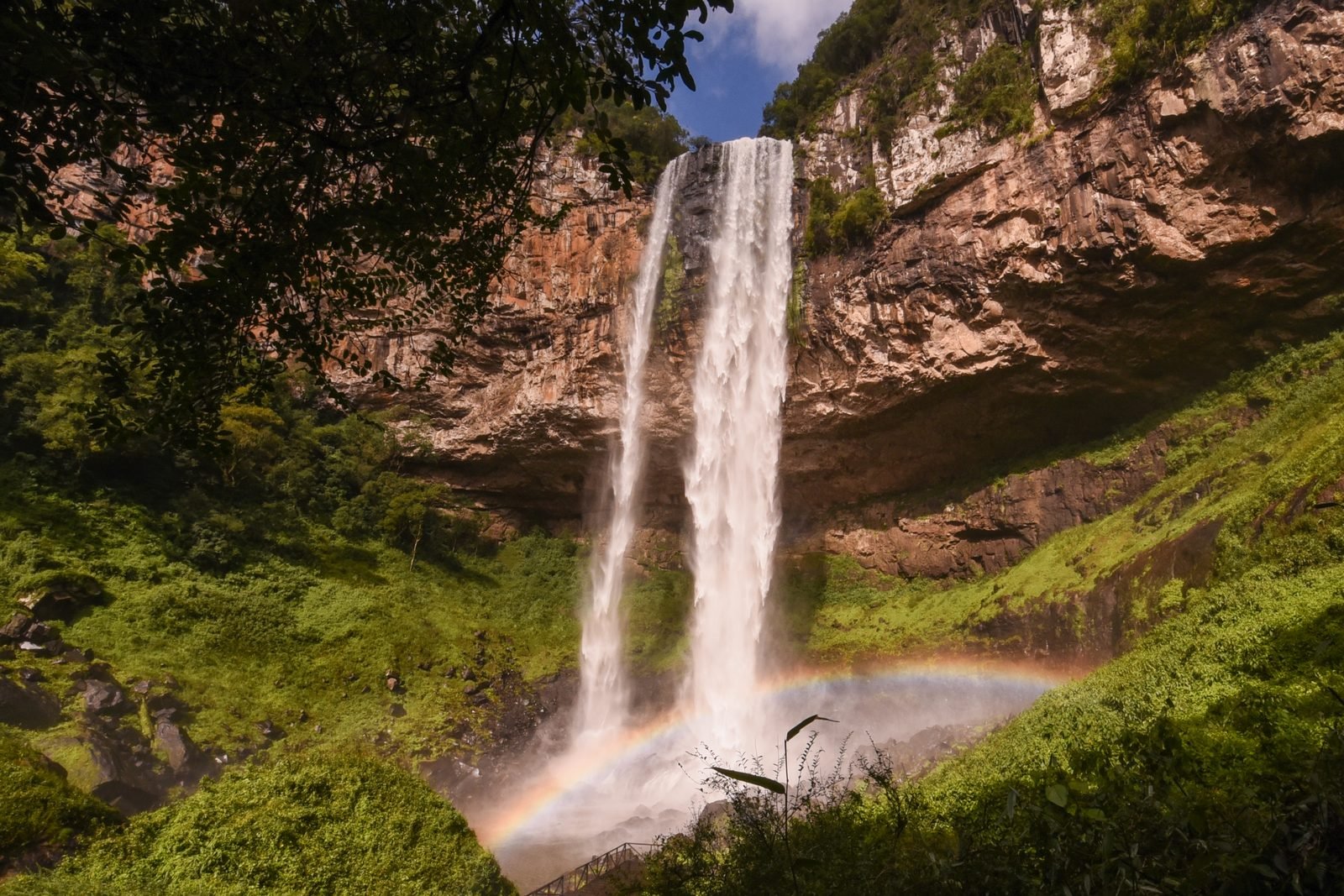 Pé da Cascata do Caracol