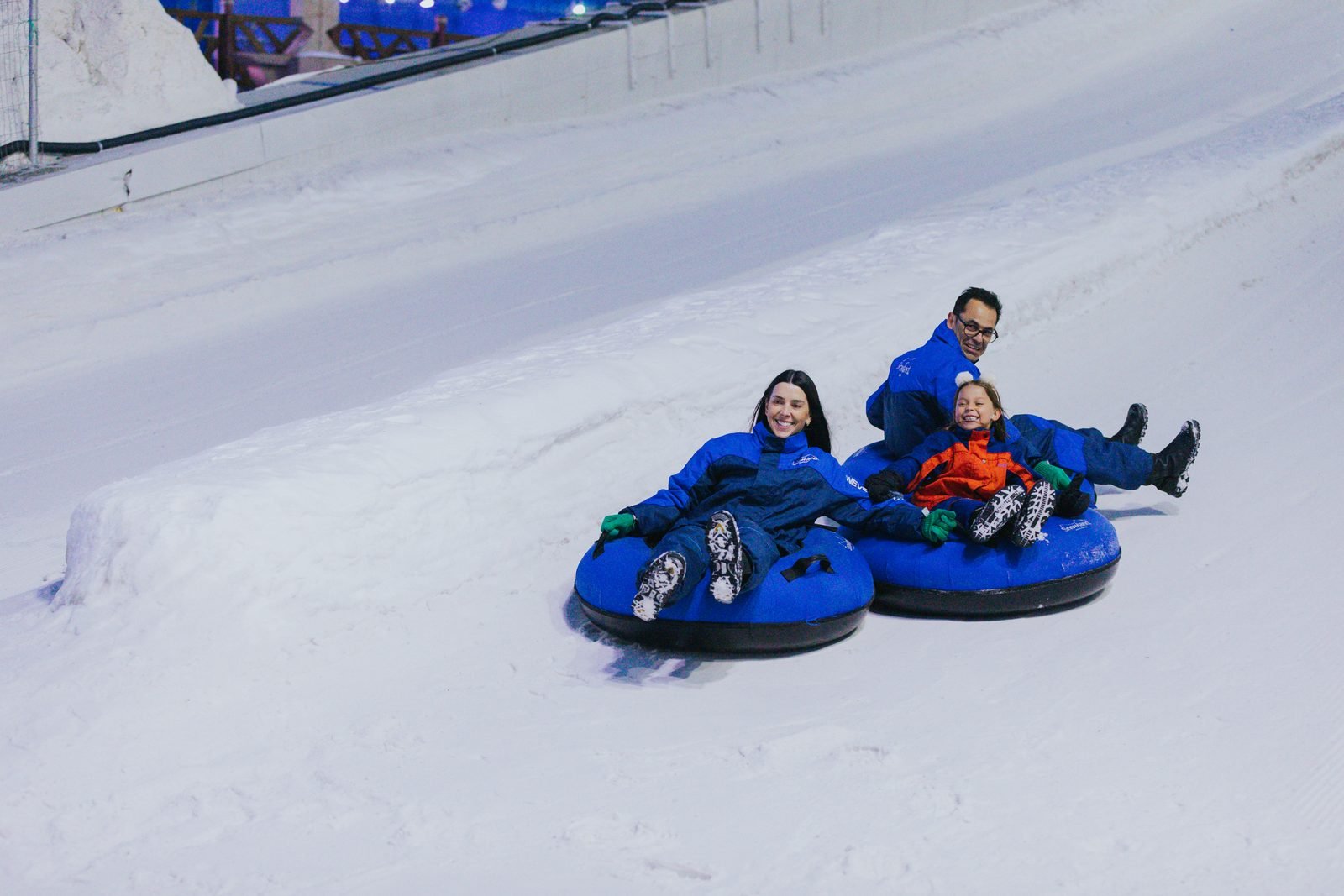 Construções do Vilarejo Alpino dentro do Snowland